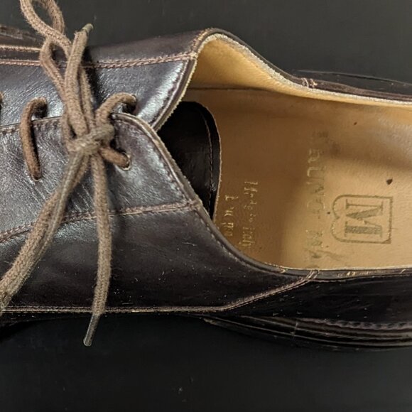 Bruno Magli Brown Leather Cap Toe Oxford main image 5